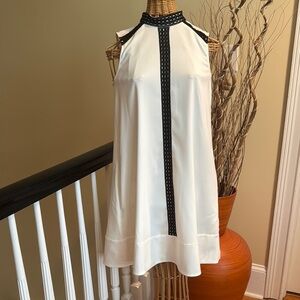 Rachel Roy off white and black dress